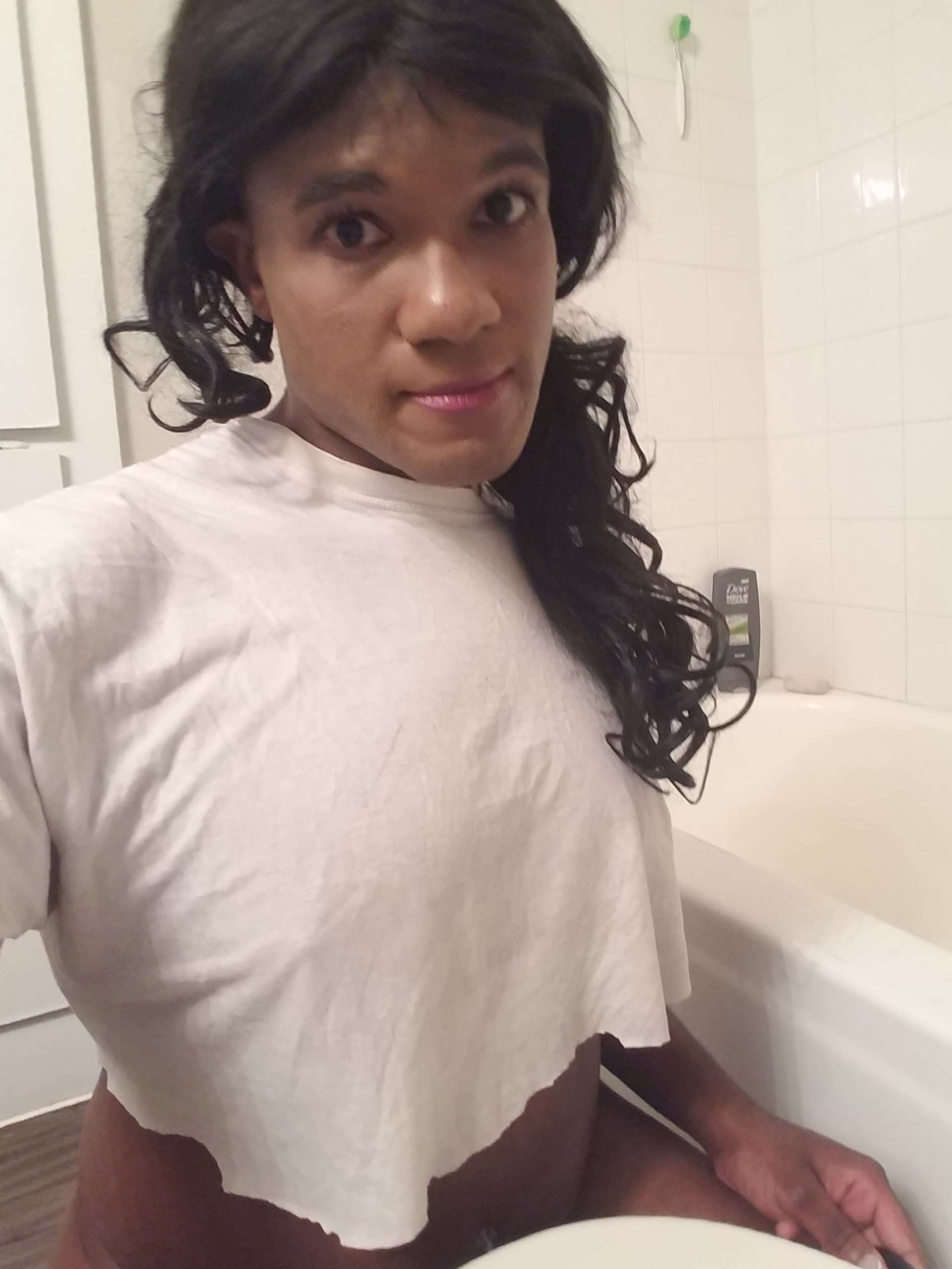 Ebony Femboy sissy needs to get plugged! Call or text me