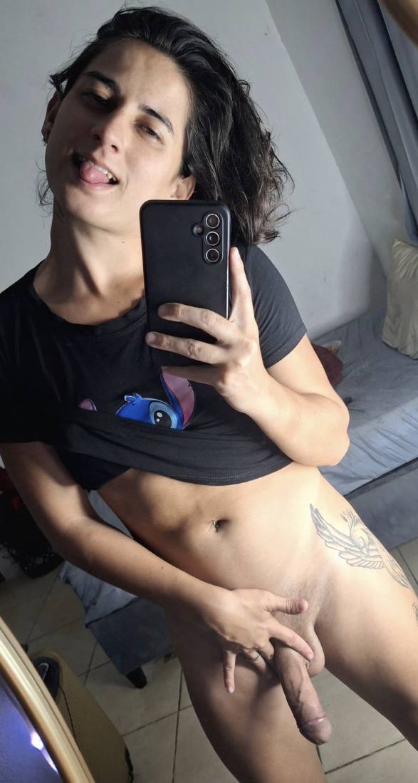 Charming Latin trans women with a lovely body, i do verse for both incall and outcall and party with whatever