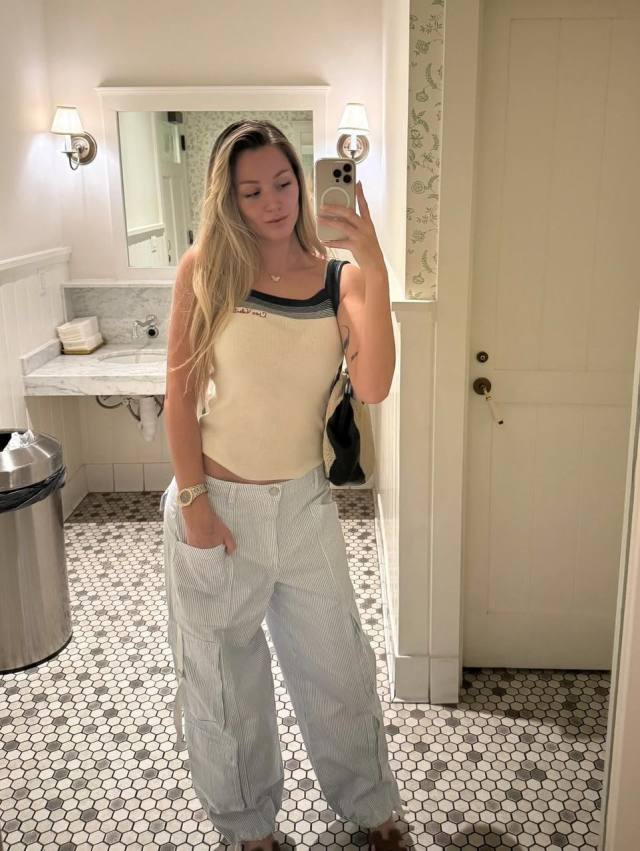 Blond female escort