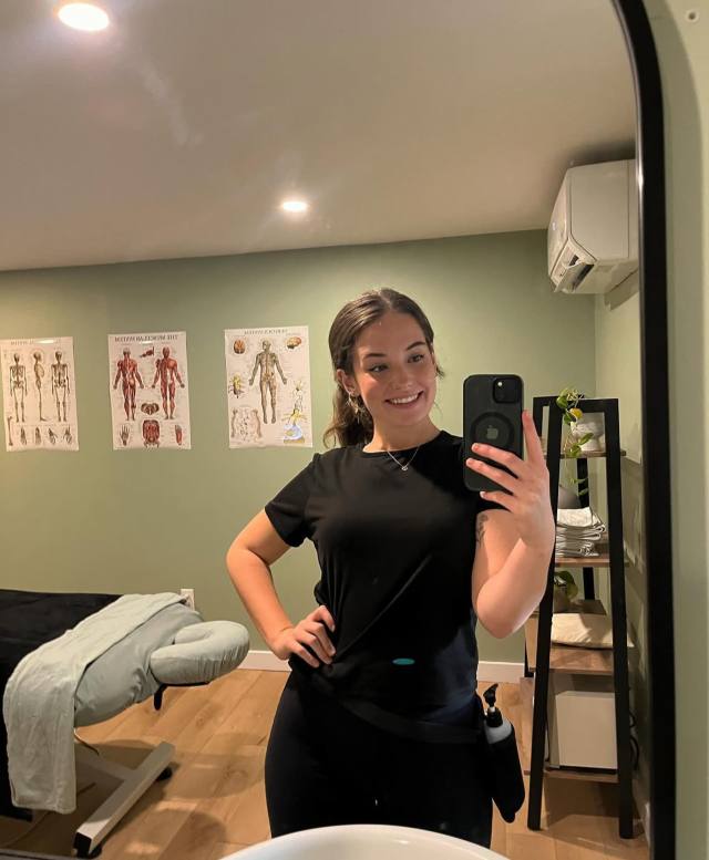 I am a licensed massage therapist