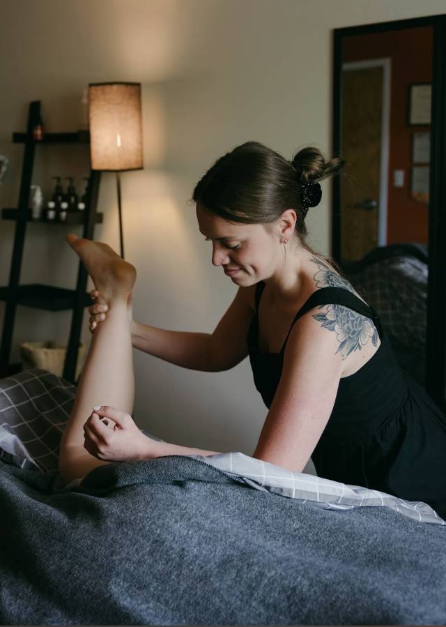 INDULGE IN A REJUVENATING FULL-BODY MASSAGE DESIGNED TO REVITALIZE YOUR ENERGY AND AWAKEN YOUR SENSES COURTESY OF THE NEWEST