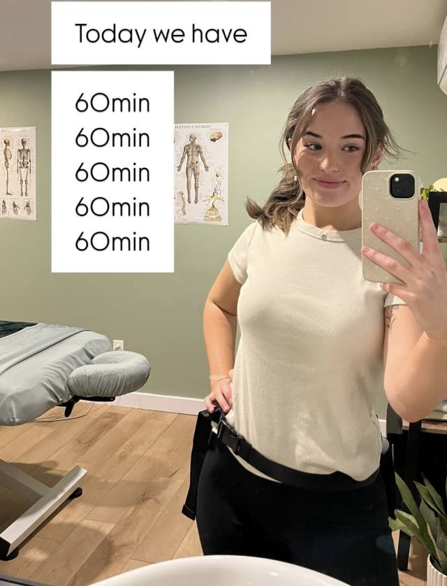 I am a licensed massage therapist