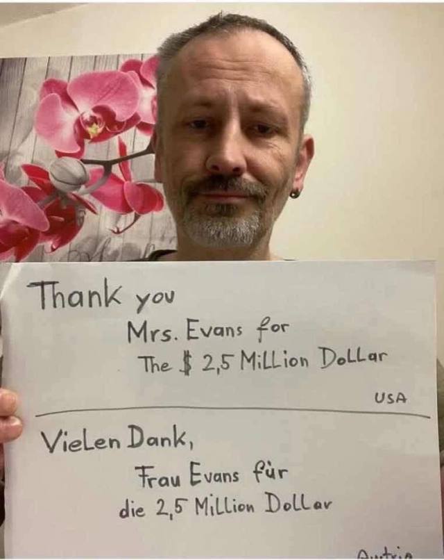 PHILANTHROPIST EVAN KATE