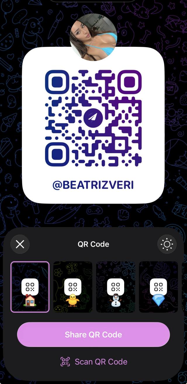 I have only 1 Telegram account = @Beatrizveri verify with the pic below before texting